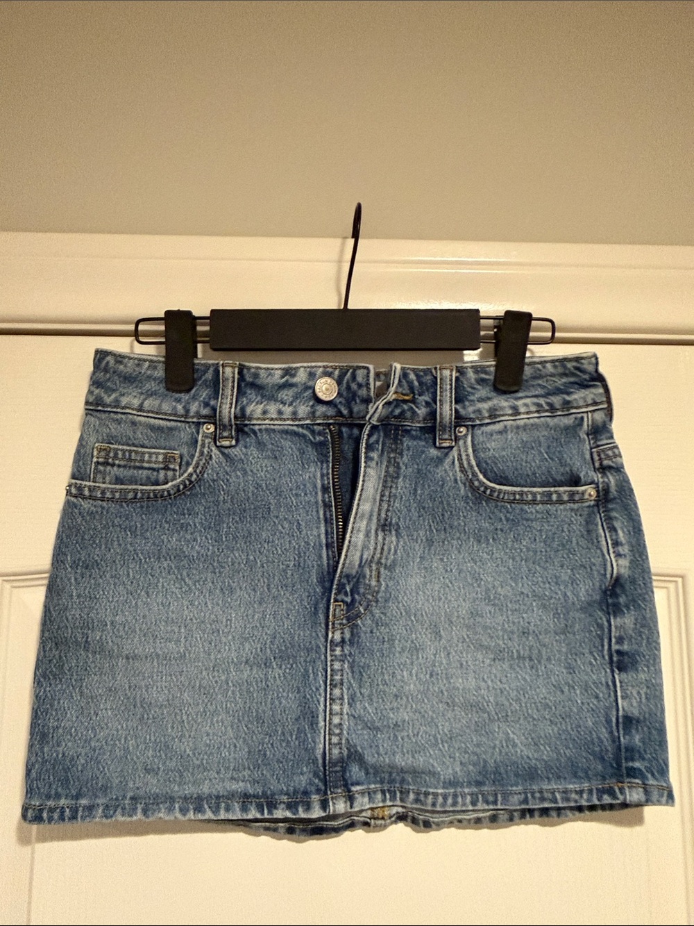 PacSun Blue Denim Mini Skirt